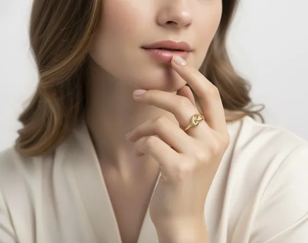 Gold_Intertwined_Promise_Ring_For_Women